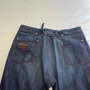 Diesel Blue Bootcut Jeans for Men